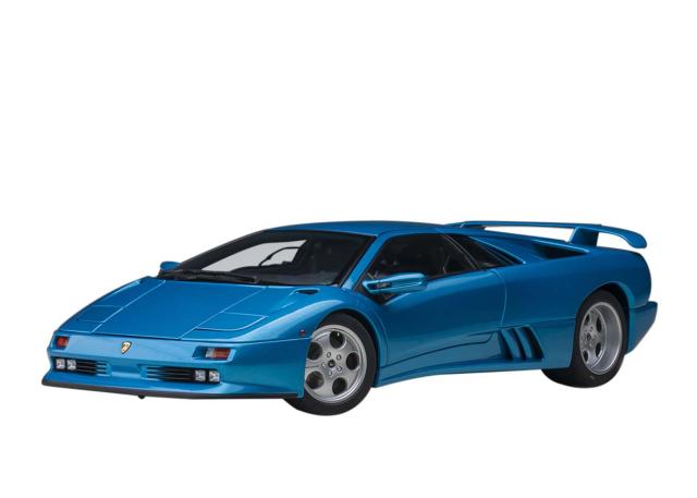 オートアート 【再生産】1/18 ランボルギーニ ディアブロ SE30（BLU SIRENA/メタリック・ブルー）【79156】ミニカー 返品種別B