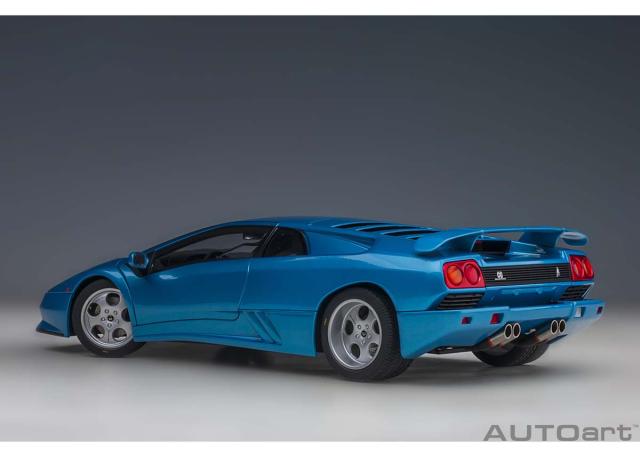 オートアート 【再生産】1/18 ランボルギーニ ディアブロ SE30（BLU SIRENA/メタリック・ブルー）【79156】ミニカー 返品種別B_1