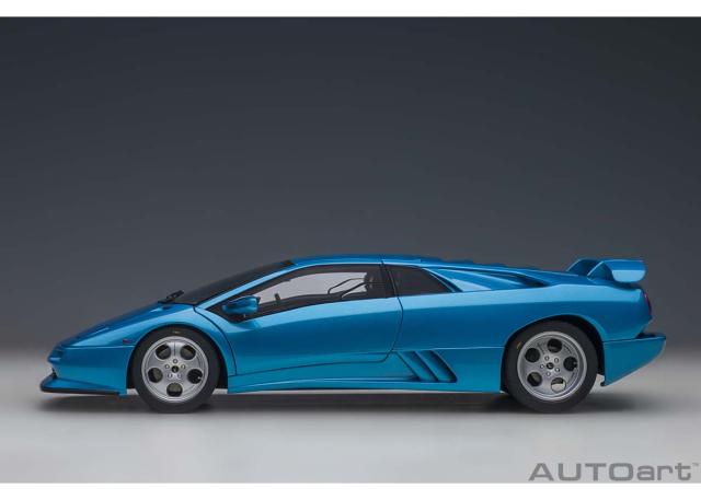 オートアート 【再生産】1/18 ランボルギーニ ディアブロ SE30（BLU SIRENA/メタリック・ブルー）【79156】ミニカー 返品種別B_2