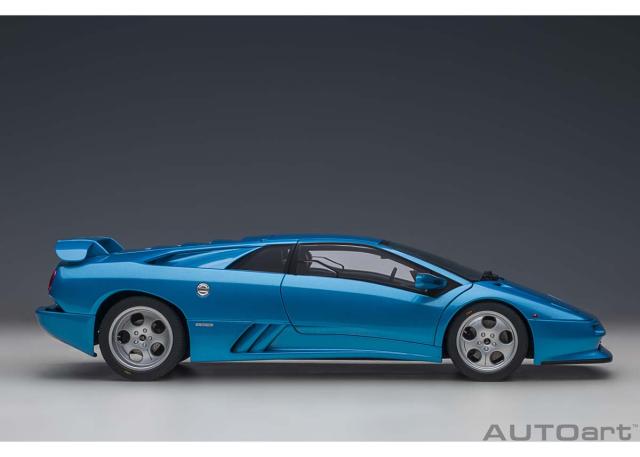 オートアート 【再生産】1/18 ランボルギーニ ディアブロ SE30（BLU SIRENA/メタリック・ブルー）【79156】ミニカー 返品種別B_3
