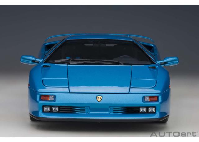 オートアート 【再生産】1/18 ランボルギーニ ディアブロ SE30（BLU SIRENA/メタリック・ブルー）【79156】ミニカー 返品種別B_4