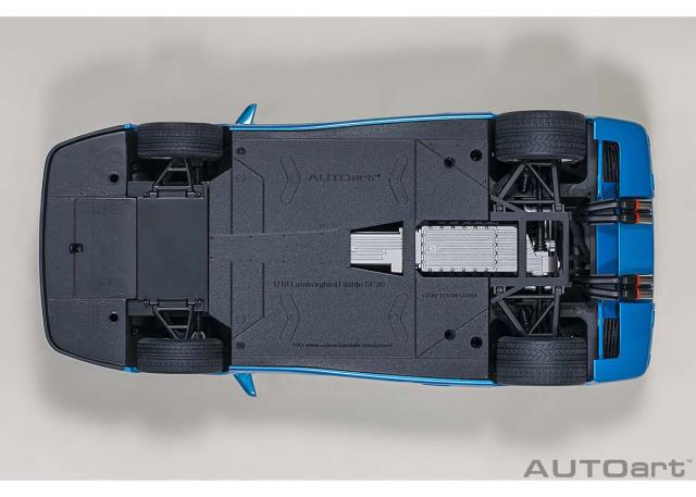 オートアート 【再生産】1/18 ランボルギーニ ディアブロ SE30（BLU SIRENA/メタリック・ブルー）【79156】ミニカー 返品種別B_7