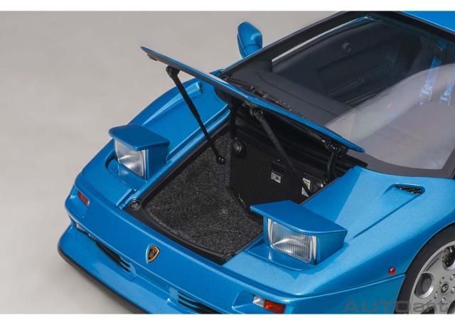 オートアート 【再生産】1/18 ランボルギーニ ディアブロ SE30（BLU SIRENA/メタリック・ブルー）【79156】ミニカー 返品種別B_10