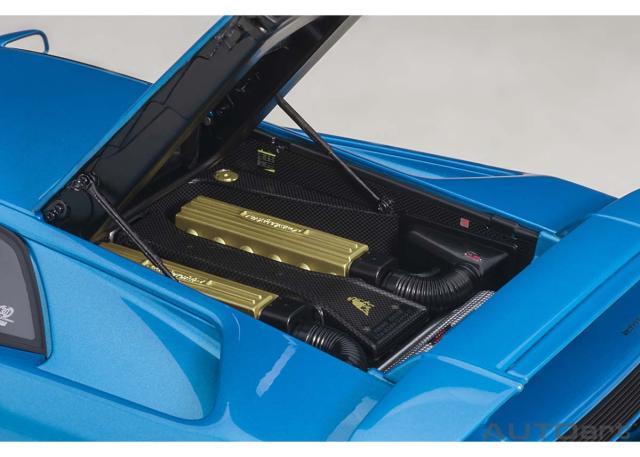 オートアート 【再生産】1/18 ランボルギーニ ディアブロ SE30（BLU SIRENA/メタリック・ブルー）【79156】ミニカー 返品種別B_13