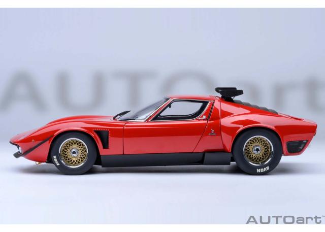 オートアート 1/18 ランボルギーニ ミウラ SVR “イオタ”（レッド）【79171】ミニカー 返品種別B