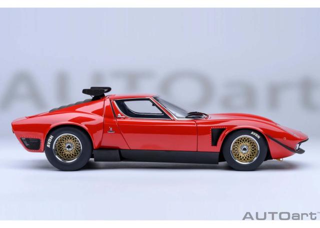 オートアート 1/18 ランボルギーニ ミウラ SVR “イオタ”（レッド）【79171】ミニカー 返品種別B