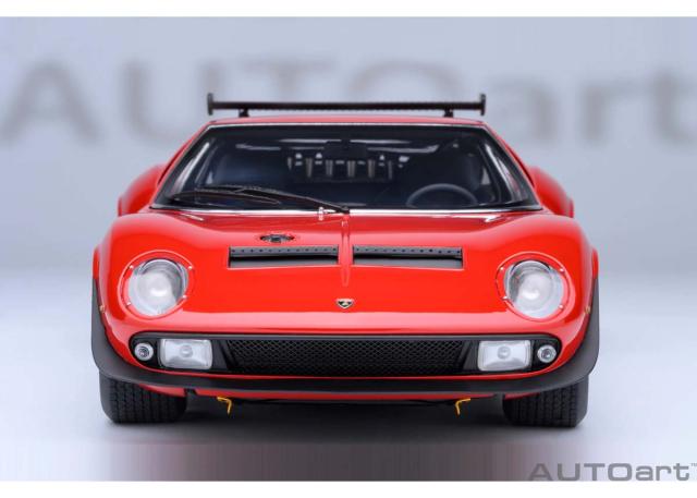 オートアート 1/18 ランボルギーニ ミウラ SVR “イオタ”（レッド）【79171】ミニカー 返品種別B