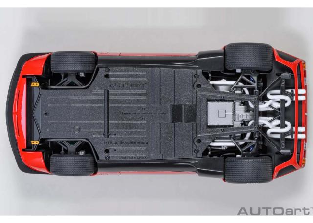 オートアート 1/18 ランボルギーニ ミウラ SVR “イオタ”（レッド）【79171】ミニカー 返品種別B