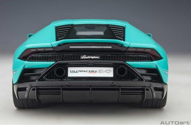 オートアート 1/18 ランボルギーニ ウラカン EVO（ターコイズブルー）【79211】ミニカー 返品種別B