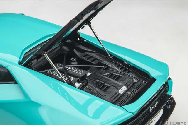 オートアート 1/18 ランボルギーニ ウラカン EVO（ターコイズブルー）【79211】ミニカー 返品種別B
