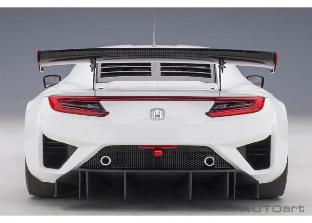 オートアート 1/18 ホンダ NSX GT3 2018 （ホワイト）※開閉無【81898】ミニカー 返品種別B