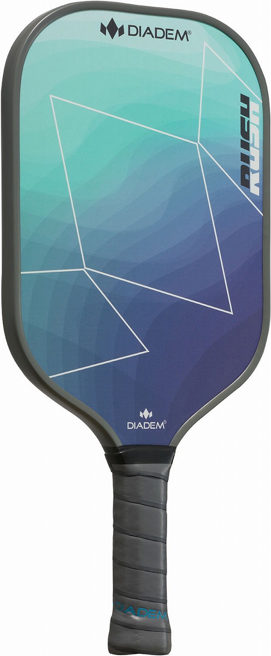 ダイアデム DIADEM ダイアデム パドル RUSH ラケット ピックルボール TPA006（ブルー×グリーン）  DIW-TPA006-327返品種別A