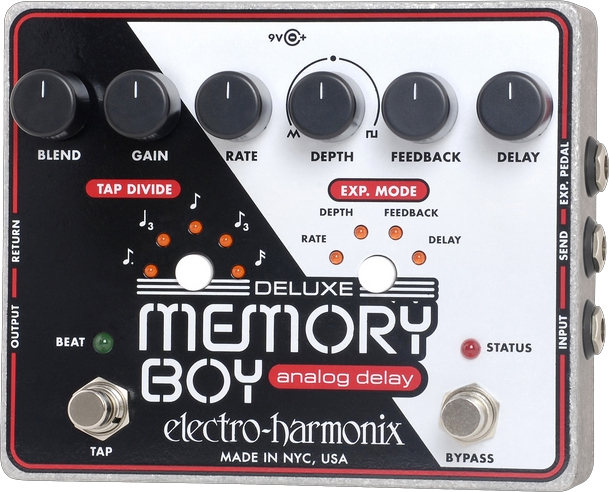 エレクトロ・ハーモニクス DELUXEMEMORYBOY アナログ・ディレイElectro-Harmonix　Deluxe Memory Boy[DELUXEMEMORYBOY] 返品種別A 33,605円