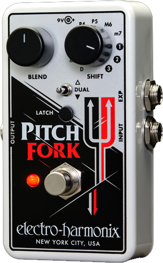 エレクトロ・ハーモニクス PITCHFORK ポリフォニック・ピッチシフターElectro-Harmonix Pitch Fork[PITCHFORK] 返品種別A