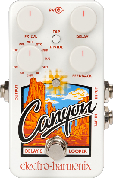 エレクトロ・ハーモニクス CANYON ディレイ＆ルーパーElectro-Harmonix　Canyon[CANYON] 返品種別A