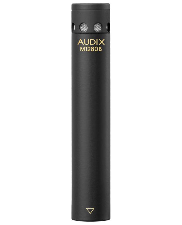 AUDIX M1280BO 超小型コンデンサーマイクロフォン(ブラック)無指向性タイプ[M1280BO] 返品種別A