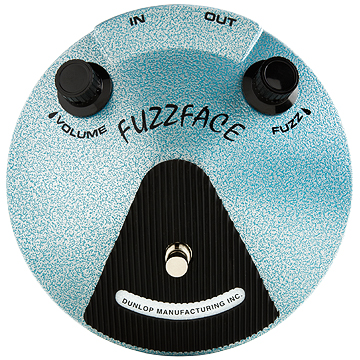 Fuzz Face ジミ・ヘンドリックスモデル Jim Dunlop JHF1 ファズ・フェイスジミヘンドリックス・シグネイチャー
