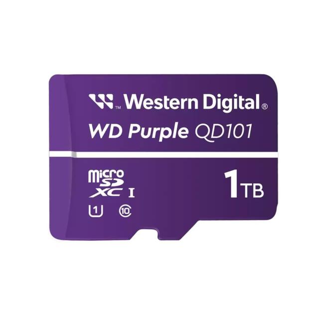 Western Digital｜ウエスタンデジタル WD Purple SC Ultra Endurance microSD カード - 1TB 【監視システム向け】 WDD100T1P0C返品種別B