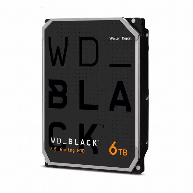 Western Digital｜ウエスタンデジタル WD6004FZBX 3.5インチ内蔵ハードディスク WD BLACK 3.5 ゲーミング用 ハードディスクドライブ 6TB[WD6004FZBX] 返品種別B
