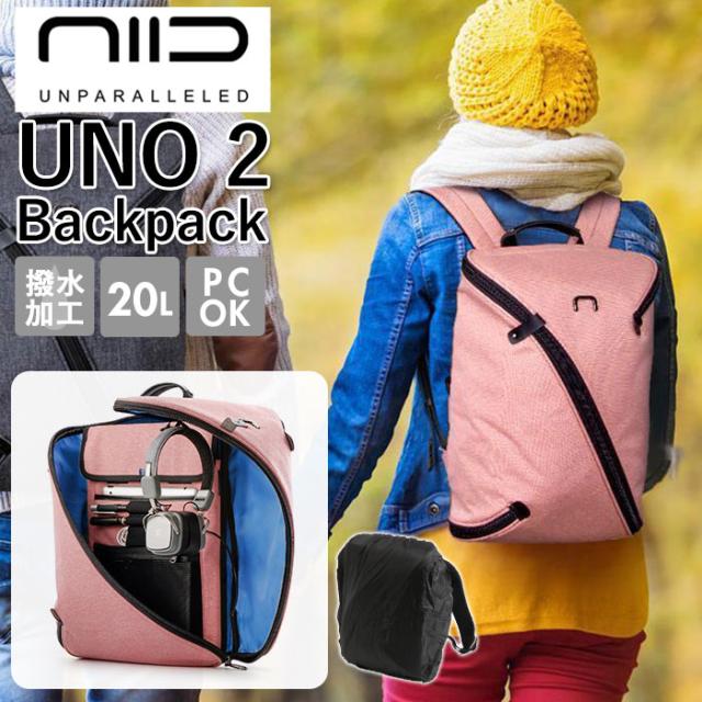 NIID(ニード) BF016663-1A-2A NIID UNO 2 Backpack 20L ニード