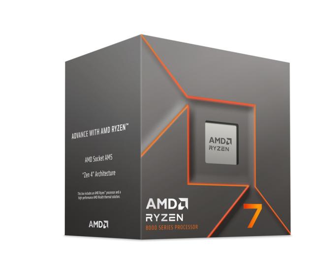 AMD｜エーエムディー 100-100001590BOX AMD Ryzen 7 8700F BOX with Wraith Stealth Cooler【国内正規品】AM5、8コア16スレッド、4.1GHz、65W[100100001590BOX] 返品種別B