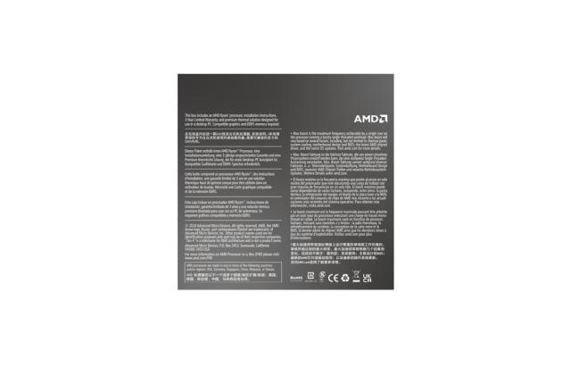 AMD｜エーエムディー 100-100001590BOX AMD Ryzen 7 8700F BOX with Wraith Stealth Cooler【国内正規品】AM5、8コア16スレッド、4.1GHz、65W[100100001590BOX] 返品種別B