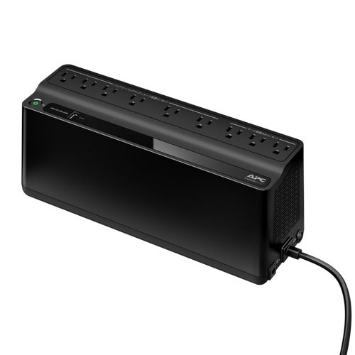 シュナイダーエレクトリック（APC） BE550M1-JP APC UPS ESシリーズ 単相100V 550VA/330W 常時商用給電方式 疑似正弦波（矩形波） サージ保護付き 3年保証無停電電源装置（UPS） コンセント数6+3個 USBポートあり ご家庭やスモールビジネス向け[BE550M1JP] 返品種別B