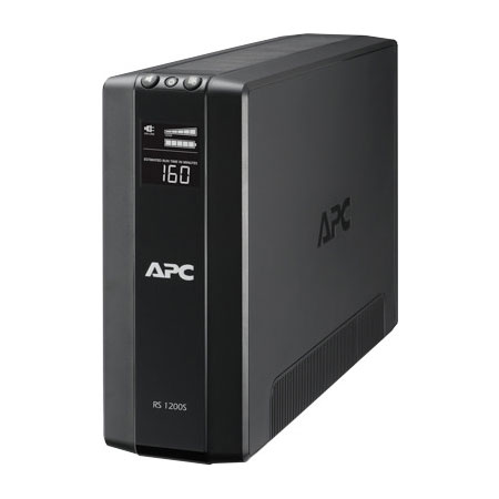 シュナイダーエレクトリック（APC） 無停電電源装置（UPS） APC RS1200VA Sinewave Battery Backup 100V BR1200S-JP返品種別B