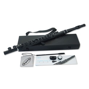 ヌーボ STUFLU(BKBK)N230SFBK NUVO Flute2.0 スチューデントフルート（ブラック）Student Flute[STUFLUBKBKN230SFBK] 返品種別B