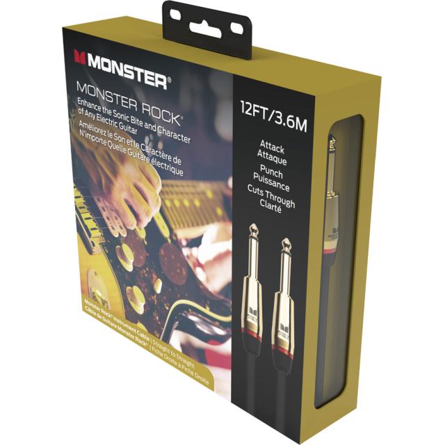 モンスターケーブル 楽器用シールドケーブル（3.6m）【ストレート⇔ストレート】 MONSTER CABLE MONSTER ROCK M ROCK2-12返品種別A_2