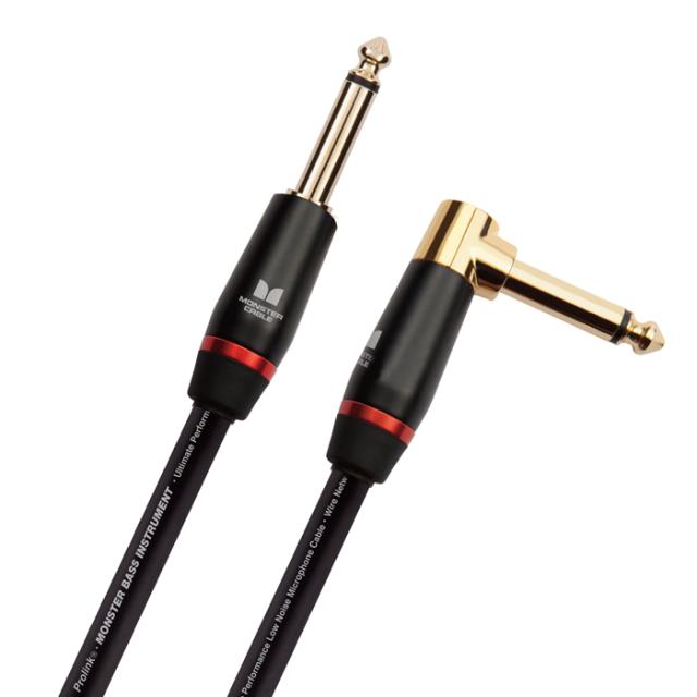 モンスターケーブル 楽器用シールドケーブル（3.6m）【L字⇔ストレート】 M BASS2-12A返品種別A