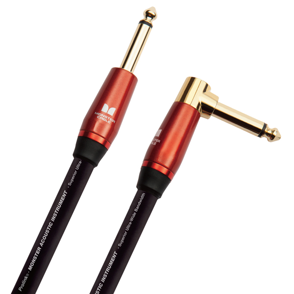 モンスターケーブル M ACST2-12A 楽器用シールドケーブル（3.6m）【L字⇔ストレート】Monster Cable[MACST212A] 返品種別A 8,591円