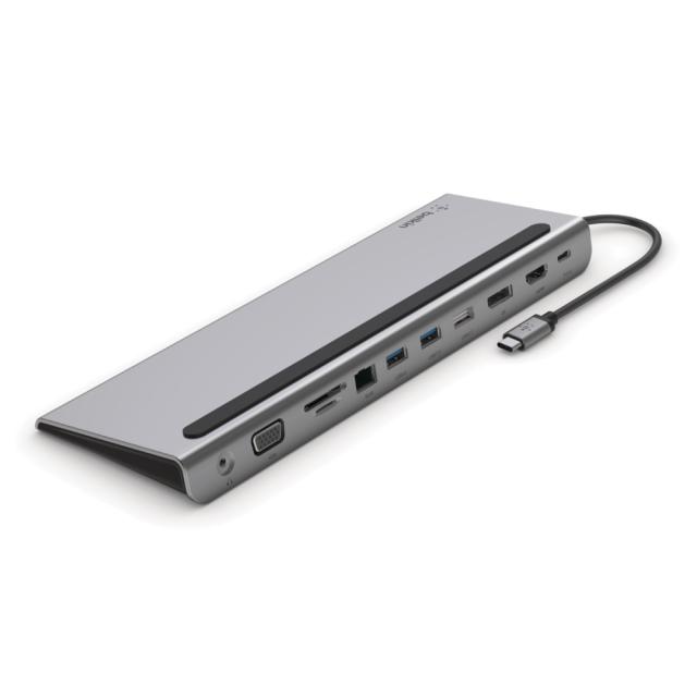 BELKIN INC004BTSGY USB-C 11-in-1マルチポートドック[INC004BTSGY] 返品種別A