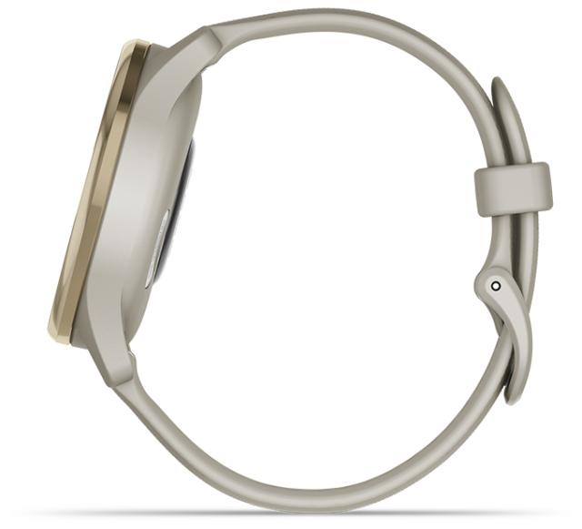 ガーミン vivomove Trend French Gray/Cream Gold 【Suica対応】 スマートウォッチ 010-02665-72[0100266572] 返品種別A_1