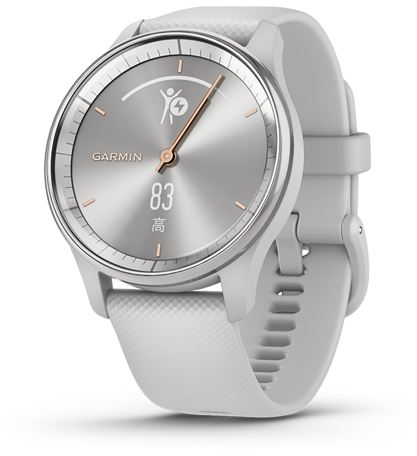 極美品】garmin vivomove ガーミン スマートウォッチ 時計