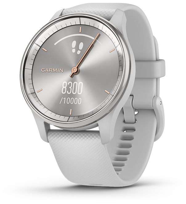 ガーミン vivomove Trend Mist Gray/Silver 【Suica対応】 スマートウォッチ 010-02665-73[0100266573] 返品種別A_3