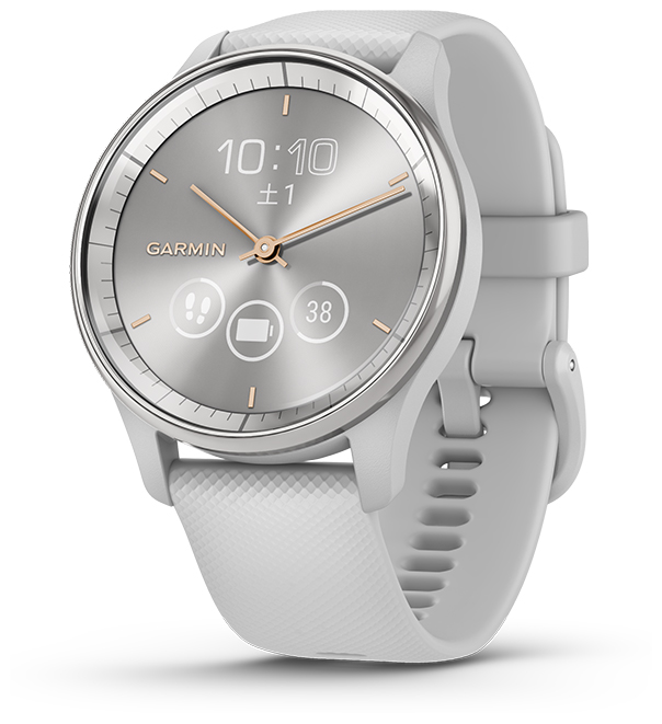 ガーミン vivomove Trend Mist Gray/Silver 【Suica対応】 スマートウォッチ 010-02665-73[0100266573] 返品種別A_4