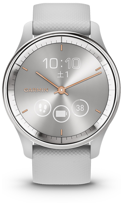 ガーミン vivomove Trend Mist Gray/Silver 【Suica対応】 スマートウォッチ 010-02665-73[0100266573] 返品種別A_8