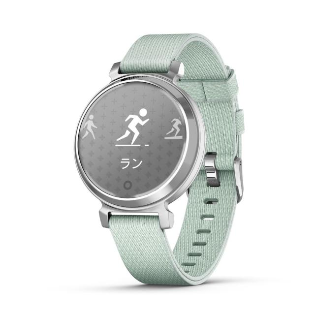 ガーミン Lily 2 Classic Sage Gray Nylon / Silver 【Suica対応