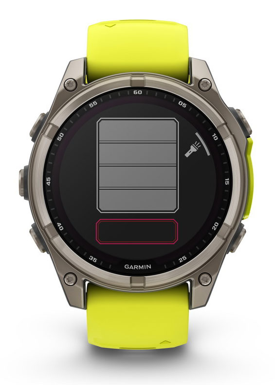 ガーミン fenix 8 Sapphire Dual Power 47mm Ti / Amp Yellow　【Suica対応】スマートウォッチ 010-02906-51[0100290651] 返品種別A_5