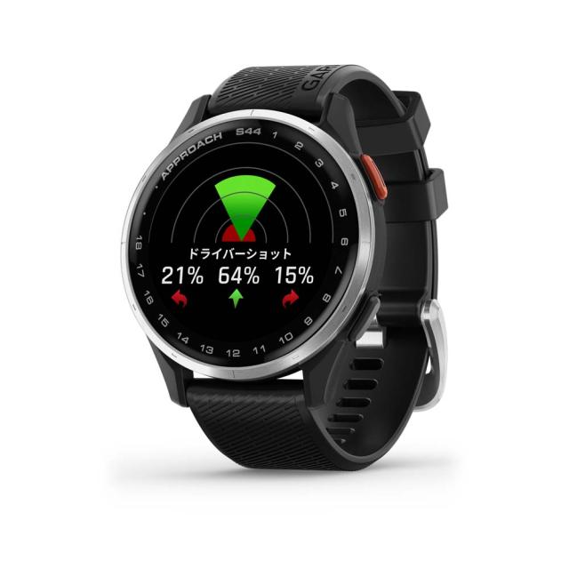 ガーミン 010-03009-20 ゴルフウォッチ Approach S44 (Black)GARMIN[0100300920] 返品種別A_1