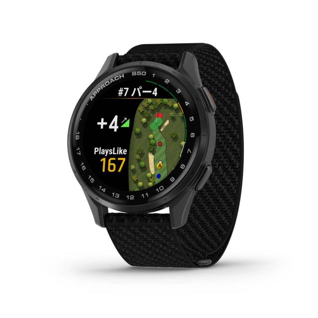 ガーミン 010-03010-20 ゴルフウォッチ Approach S50 (Black)GARMIN[0100301020] 返品種別A_7