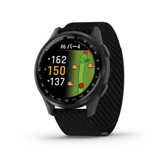 ガーミン 010-03010-20 ゴルフウォッチ Approach S50 (Black)GARMIN[0100301020] 返品種別A_9