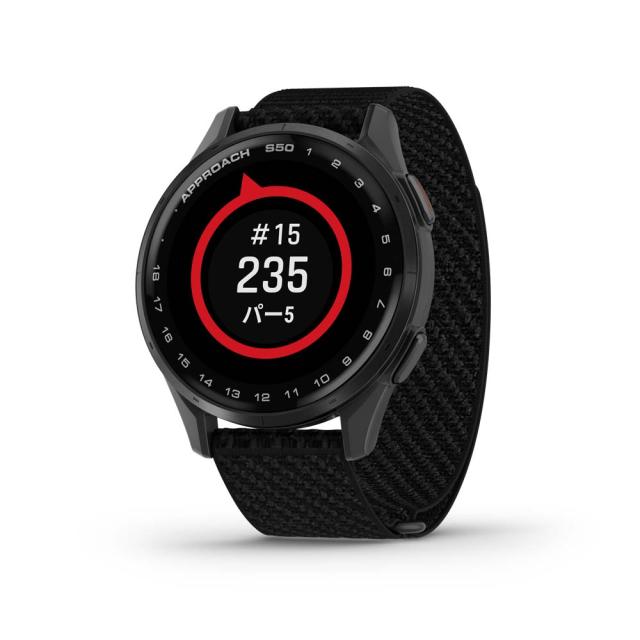 ガーミン 010-03010-20 ゴルフウォッチ Approach S50 (Black)GARMIN[0100301020] 返品種別A_11