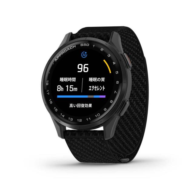 ガーミン 010-03010-20 ゴルフウォッチ Approach S50 (Black)GARMIN[0100301020] 返品種別A_14