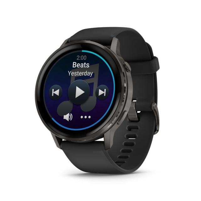 ガーミン Venu 4 Slate / Black 45mm【Suica対応】スマートウォッチ