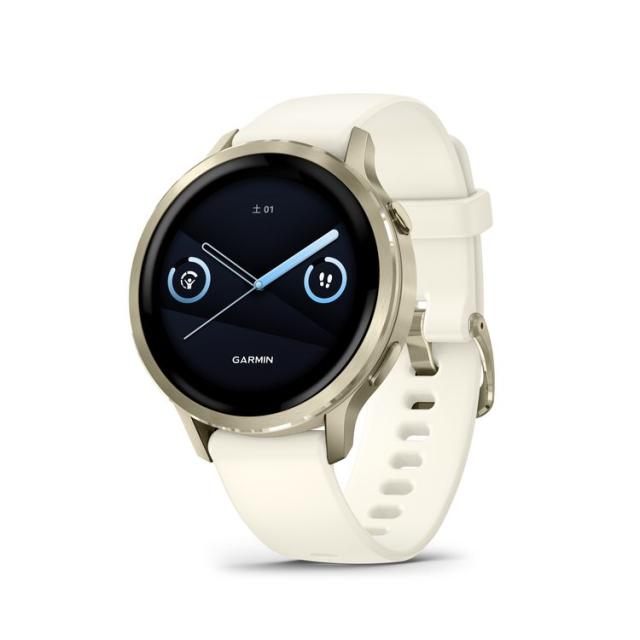ガーミン Venu 4 Lunar Gold / Bone 41mm【Suica対応】スマートウォッチ 010-03013-30[0100301330] 返品種別A