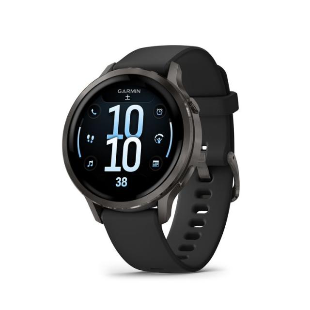 ガーミン Venu 4 Slate / Black 41mm【Suica対応】スマートウォッチ 010-03013-32[0100301332] 返品種別A