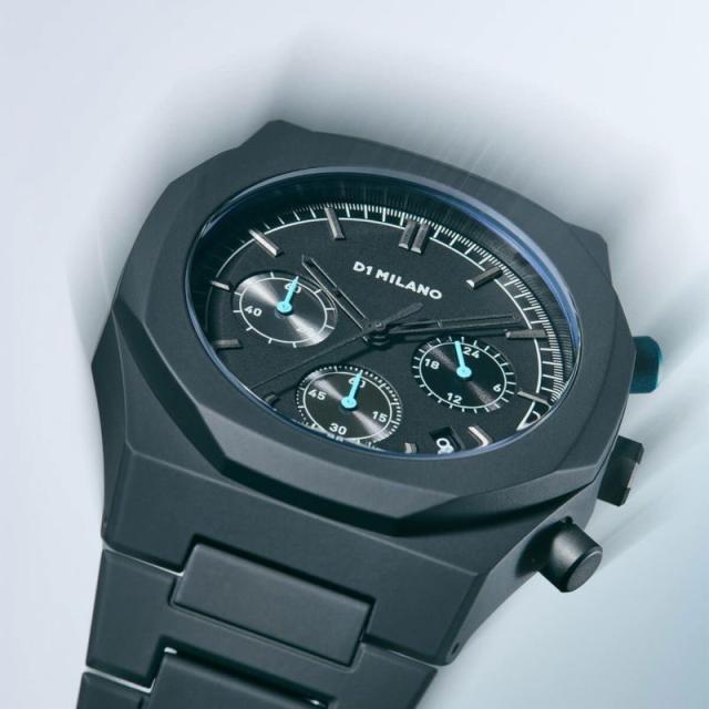 D1 MILANO 【国内正規品】ポリクロノ　チャコールブラック クオーツ　メンズタイプ PHBJ07返品種別B_5