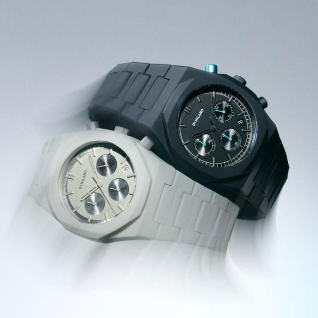 D1 MILANO 【国内正規品】ポリクロノ　チャコールブラック クオーツ　メンズタイプ PHBJ07返品種別B_6